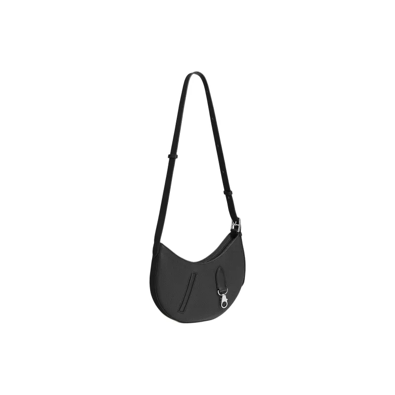 HERMES Arcon Togo Leather With Swift Calfskin Crescent Bag, Shoulder Bag, Crossbody Bag Women's Black-1
