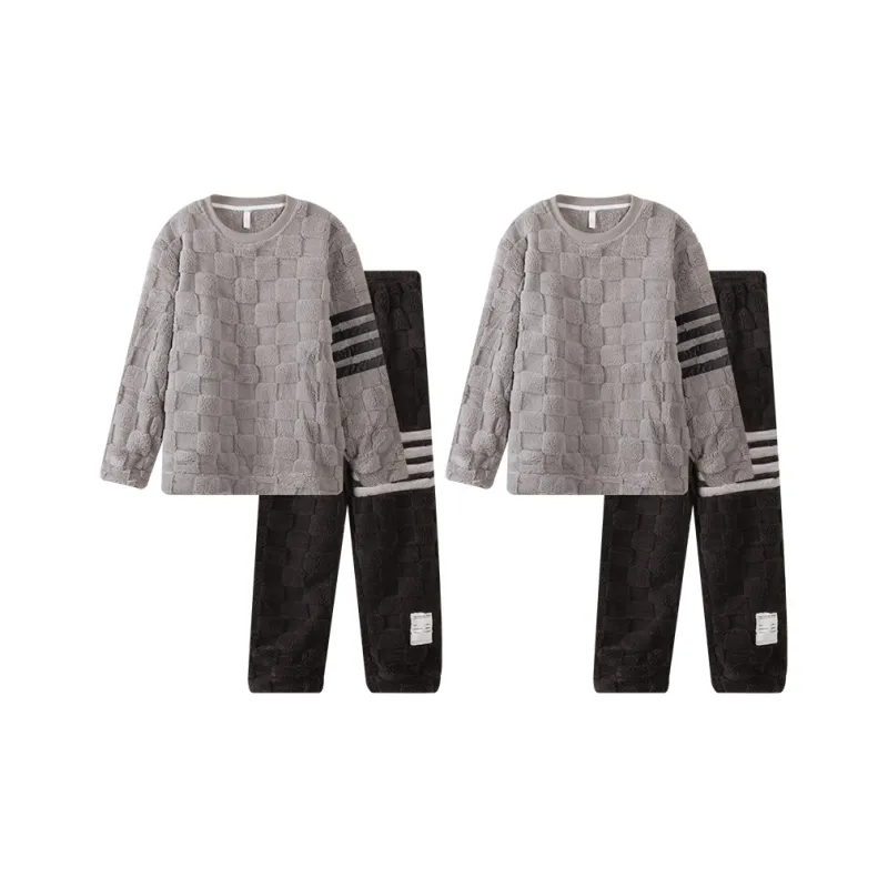 Lan Miao Pajama Set Unisex Black-6