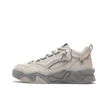 361° Jincheng Warm Anti Slip And Wear Resistant High Top Skateboard Shoes Women's Gray