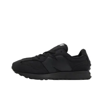New Balance NB 327 Anti Slip Wear Resistant Low Top Kids' Running Shoes Black Teenagers