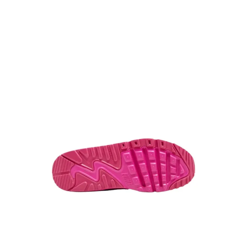 Nike Air Max 90 Anti Slip Wear Resistant Low Top Kids Lifestyle Shoes Pink Kids'-4