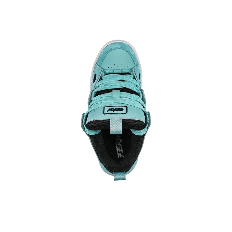 FERW Thin Chic Universe Non-slip Wear-resistant Shock Absorption Low-Top Skateboard Shoes Unisex Blue-4