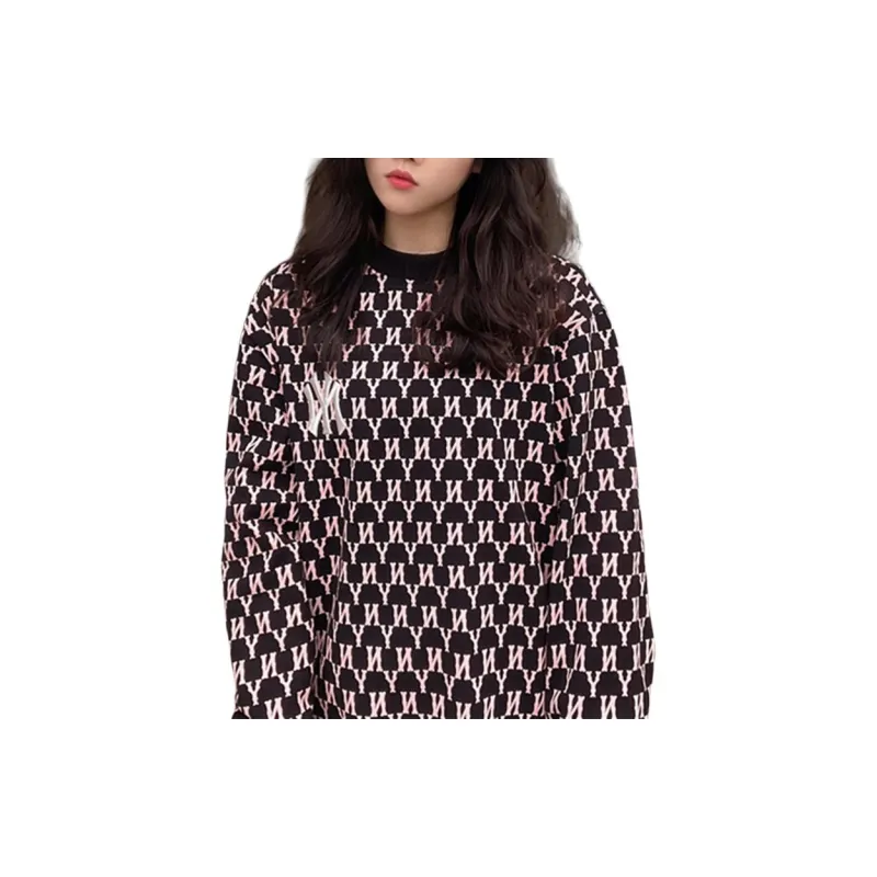 MLB Old Flower Sweatshirt Unisex Black-2