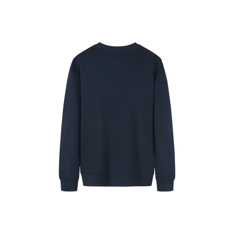 Dance With Wolves Sweatshirt Men's Dark Blue-1
