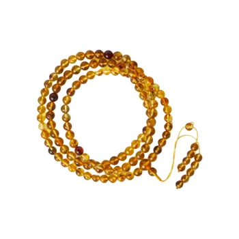 Abby's Wonderland Beeswax Amber Necklaces Unisex