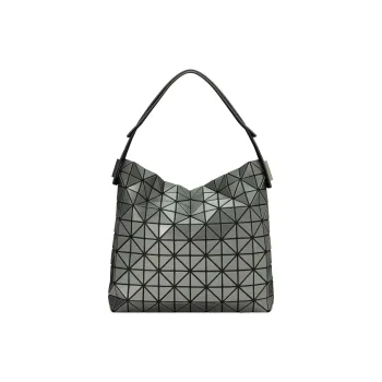ISSEY MIYAKE Polyvinyl Chloride PVC Resin One Shoulder Handbags Women's Bronze