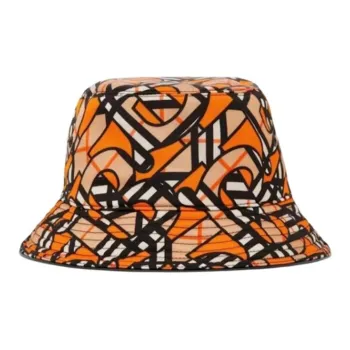 Burberry Monogram Print Bucket Hat