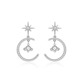 JAY S925 Silver Stud Earrings Women's