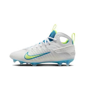 Nike Huarache 9 Elite Mid Lax Se White Vivid Blue Volt