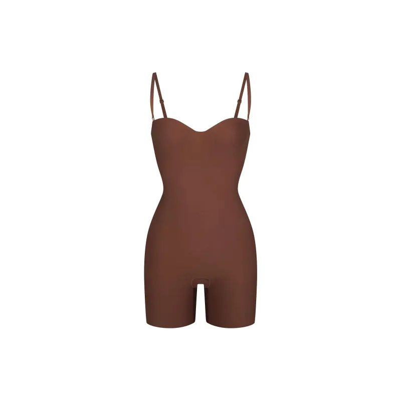 SKIMS FW24 BODY CORE SCULPT UNDERWIRE MID THIGH BODYSUIT Shapewear Women's JASPER/Jasper-0