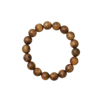 A bead Precious Wood Bead Strings Unisex