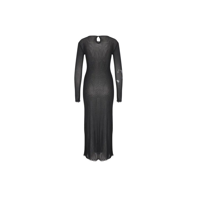 Sunnei Long-Sleeved Dresses Women's Black-1