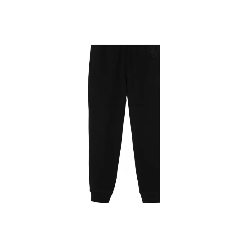 Burberry SS23 Knitted Sports Pants Women's Black-6