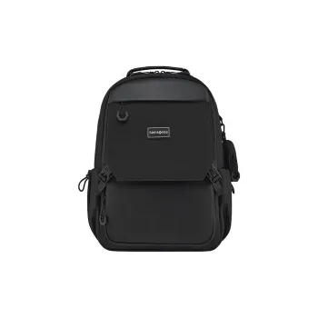SAMSONITE VERCELLI Fabric Large Capacity Business Casual Backpack Men's Black