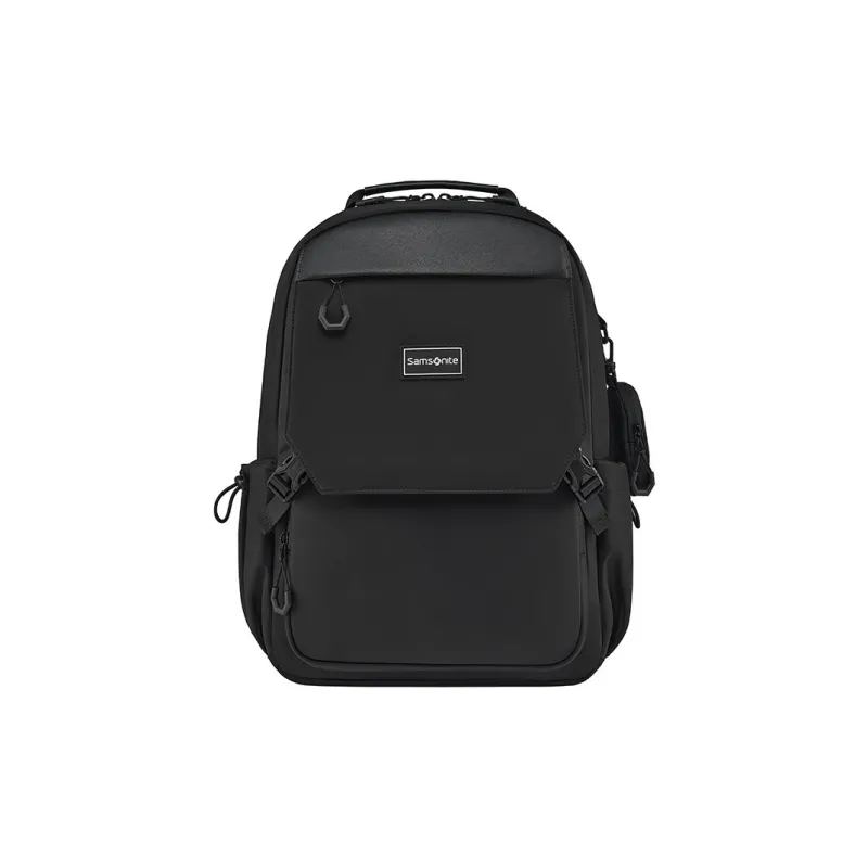 SAMSONITE VERCELLI Fabric Large Capacity Business Casual Backpack Men's Black-0