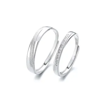 Fan Xing As Season 999 Fine Silver Rings Unisex