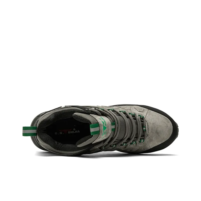 G.N.SHIJIA Abrasion Resistant Slip Resistant Cushioning Mid Top Outdoor Shoes Men's-4
