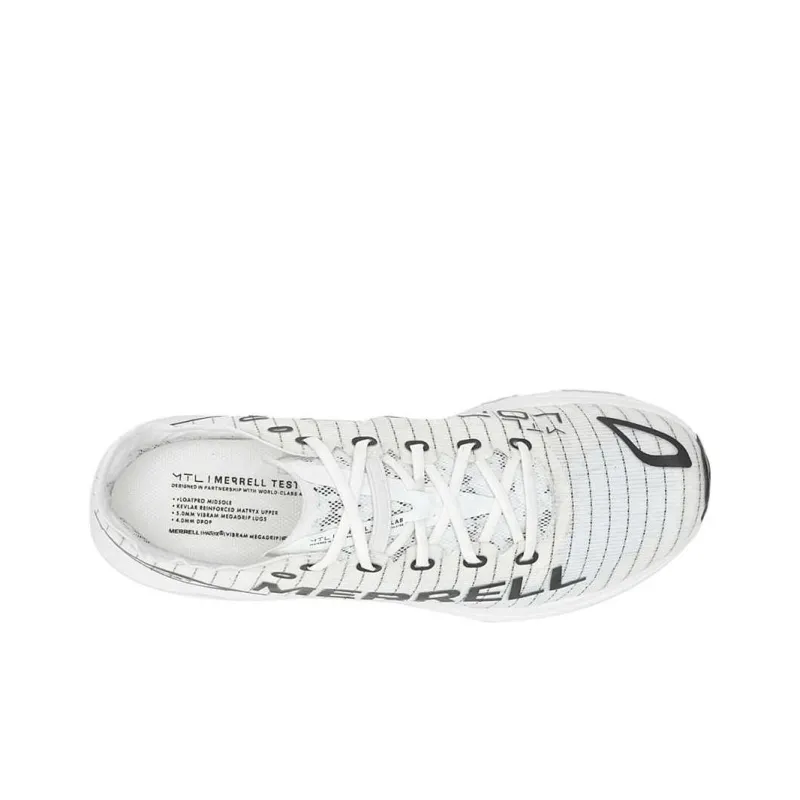 MERRELL MTL Long Sky 2 Anti-Slip Wear-Resistant Low-Top Trail Running Running Shoes Men's White-3