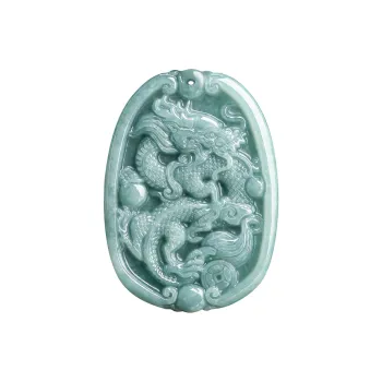 Jade Is Boundless Bean Type Necklaces Unisex