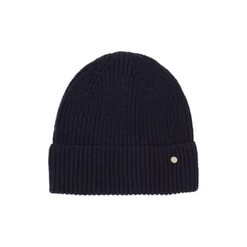 Ted Baker Logo plaque Ribbed Beanie