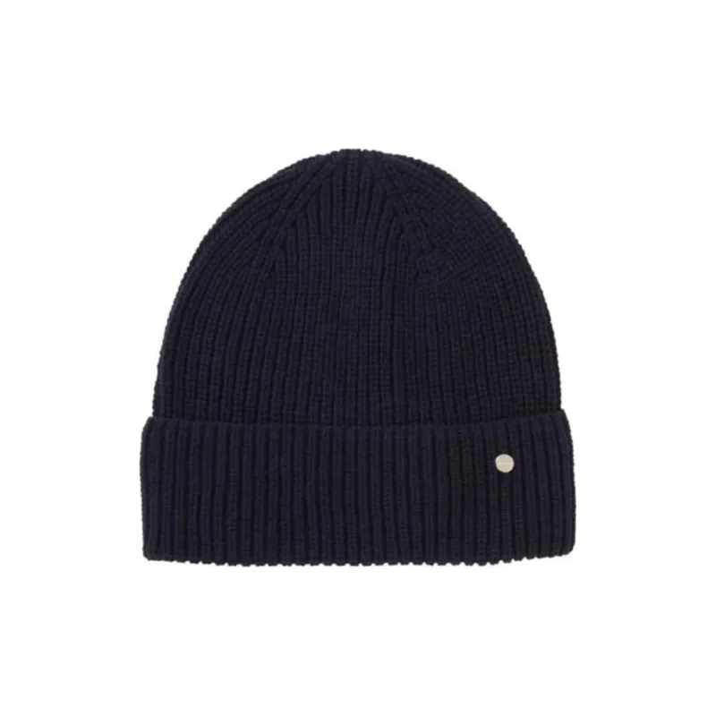 Ted Baker Logo plaque Ribbed Beanie-0