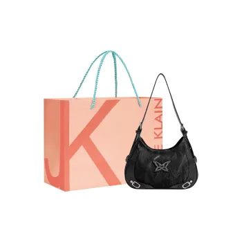 JANE KLAIN Synthetic Leather Shoulder Bag/Crossbody Bag Regular Women's Pink/Black/Silver