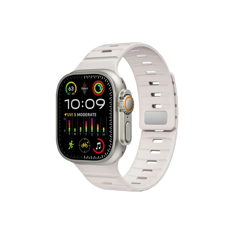 Vobafe Watch Band Apple Compatibility 219mm~232mm Silicone Material-7