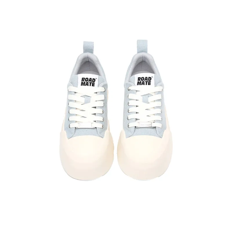 Road Mate Slip-Resistant Lightweight Breathable Skateboard Shoes Women's Sky Blue-2