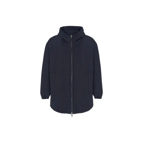 ARMANI EXCHANGE Puffer Jackets Men Navy