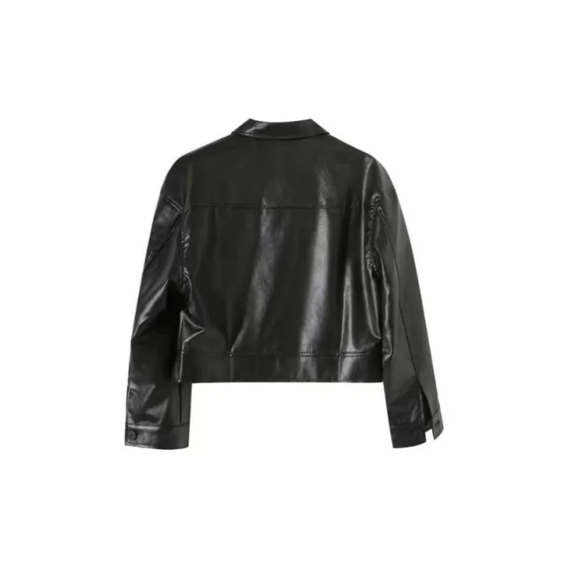 PAIN OR PLEASURE Leather Jacket Women's-3