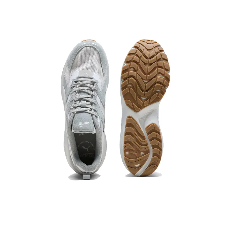 PUMA Hypnotic LS Anti Slip Wear Resistant Low Top Casual Shoes Unisex Gray White-3
