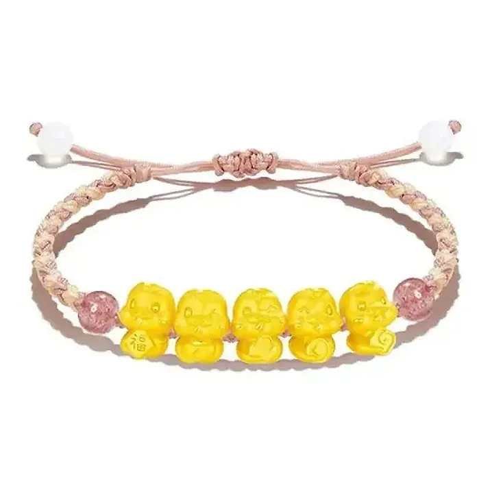FUNILUOFU Gold Bracelet Unisex-0
