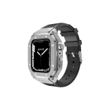 Silver Black/Clothing Sets Metal Silicone Integrated Armor