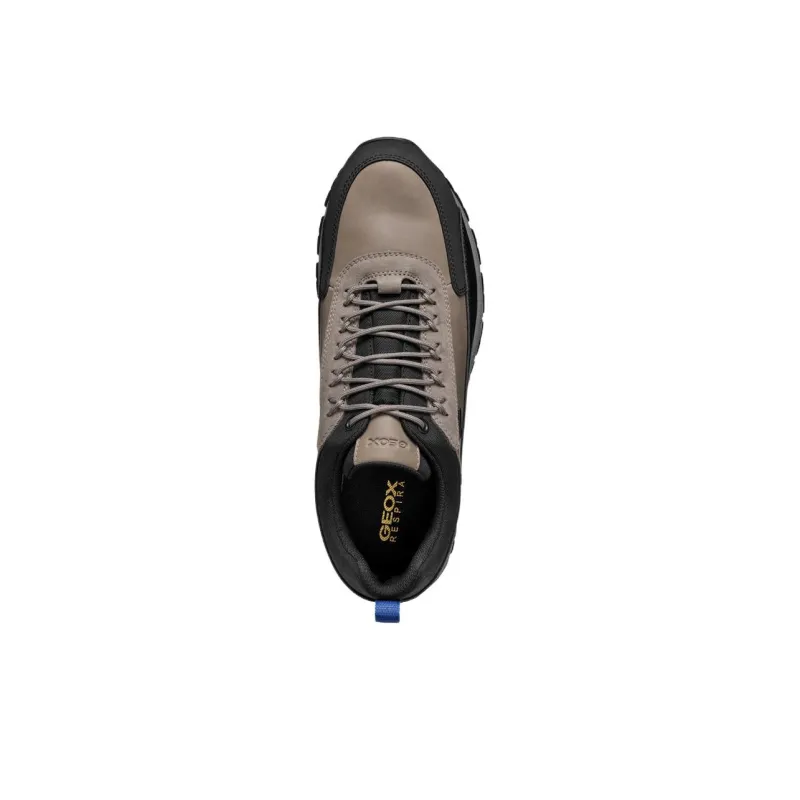 GEOX Delray Ab Anti Slip Wear Resistant Low Top Casual Shoes Men's Brown Black-5