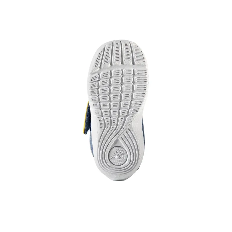 Adidas Fortaplay Ac I Slip-Resistant Breathable Low-Top Kids Lifestyle Shoes Yellow Blue Kids'-4