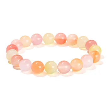 Artisan Lock Heart Jade Agate Bracelets Unisex