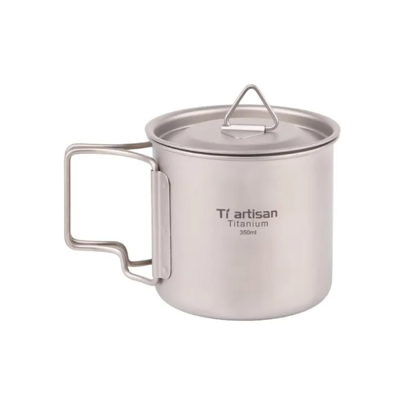 Tiartisan Outdoor Water Equipment Water Container 200ml 300ml 350ml 450ml 750ml Pure Titanium-4