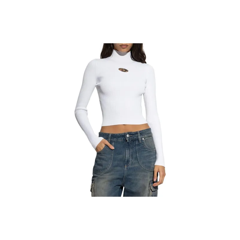 DIESEL M-Valari-Tn Rib-Knit Top-1