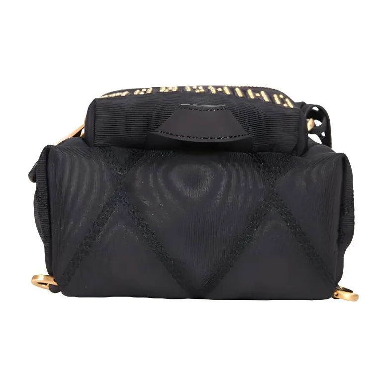 MOSCHINO Nylon Fabric Backpack Mini Women's Black-4