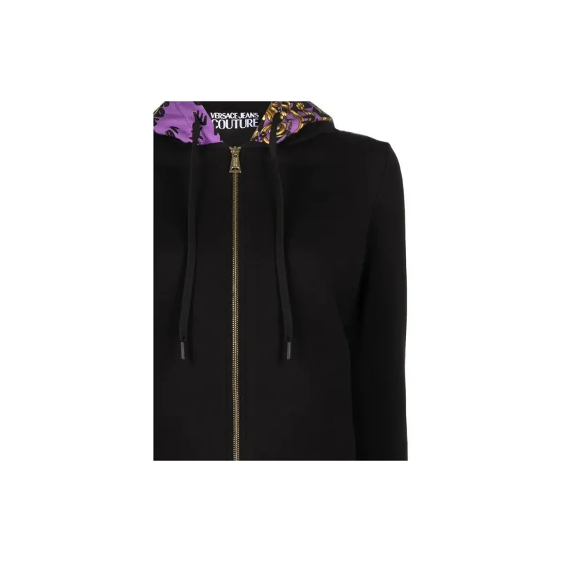 VERSACE JEANS COUTURE SS22 Sweatshirt Women's Black-5