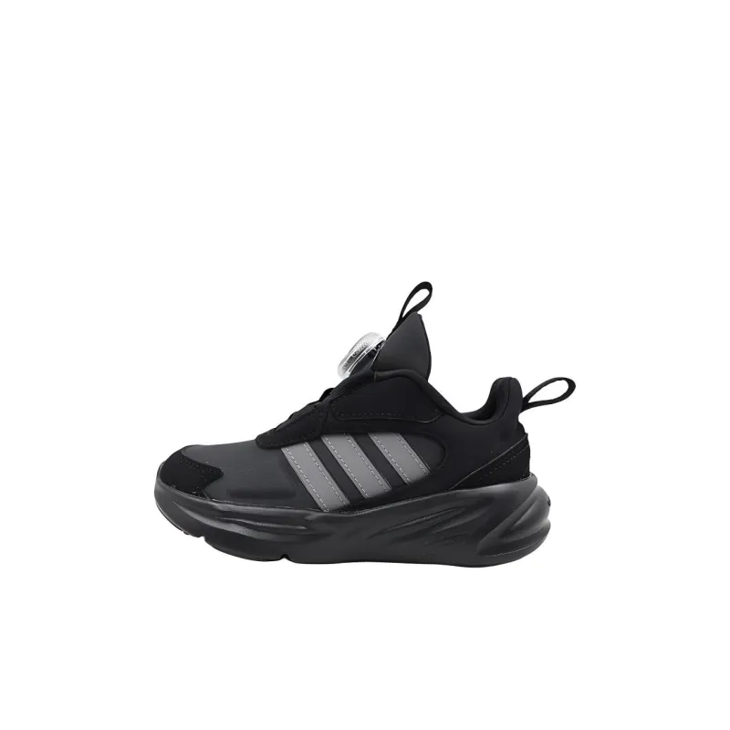 Adidas Ozelle Slip Resistant Cushioning Low Top Kids' Running Shoes Black Kids'-0