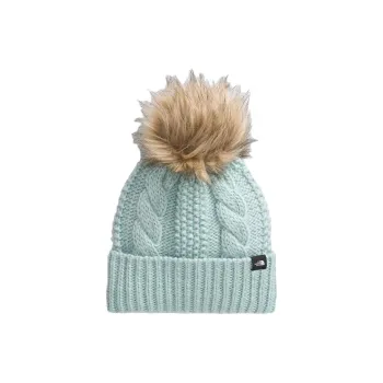THE NORTH FACE Kids’ Oh Mega Fur Pom Beanie