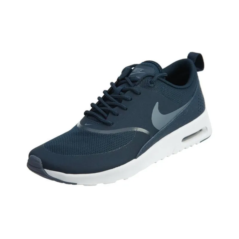 Nike Air Max Thea Anti-Slip Wear-Resistant Low-Top Casual Shoes Women's Navy-2