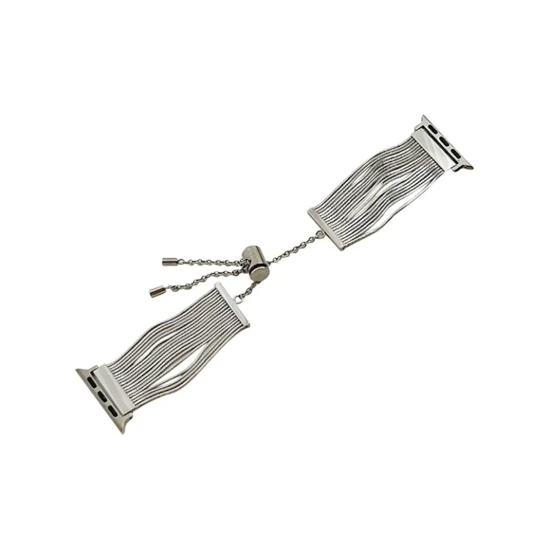 MSSM Watch Band Apple Compatibility Stainless Steel Material-2