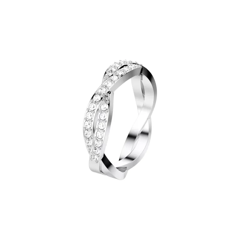 Swarovski Rhodium-Plated Rings Women's Silver-0