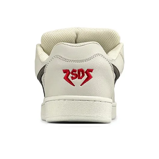 LuzaoT SUPER DRAG Puffy Shoes Durable Breathable Low Top Skateboard Shoes Unisex Milk Coffee-4