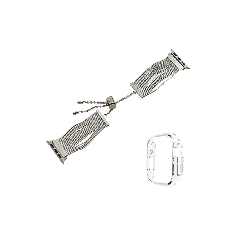MSSM Watch Band Apple Compatibility Stainless Steel Material-8