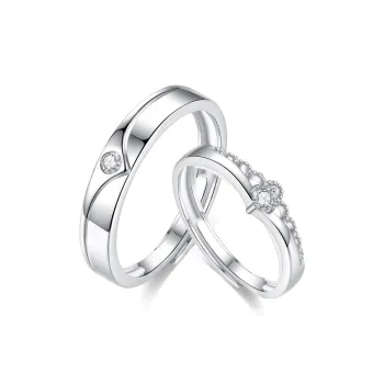 DVNRR Copper Rings Unisex Gift Box Set