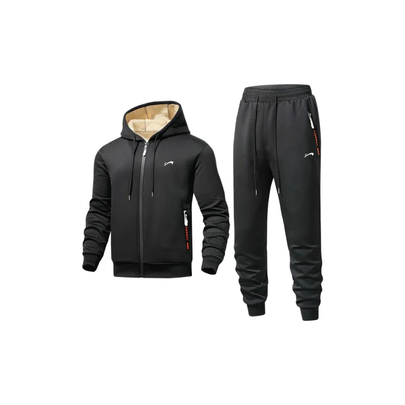 K bird Casual Sportswear Unisex Black-1
