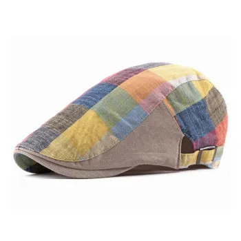 CARDANRO Cotton Linen Blend Berets Unisex